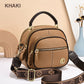 Versatile crossbody bag in PU leather - with adjustable wide shoulder strap（50%OFF）