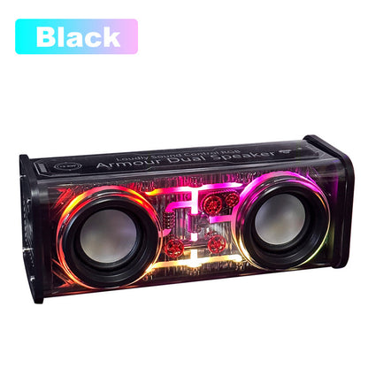 [best gift] Transparent Bluetooth Speaker with Ambient Light