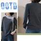 [Best Gift for Her] Fashion Casual Button-Spliced Warm Top