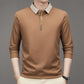 🔥Buy 2 Free shipping🔥Men's Business Casual Solid Color Lapel Base T-shirt