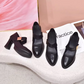 Women's Simple One-buckle High Heel Pointed-toe Shoes