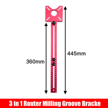 💥New Year Hot Sale 49% OFF💥3 in 1 Router Milling Groove Bracket